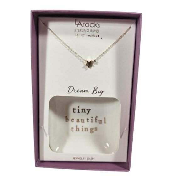 La Rocks | Jewelry | La Rocks Sterling Silver Dream Big Star Necklace ...